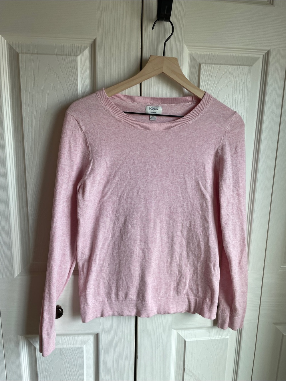 J. Crew Light Pink Crewneck Sweater